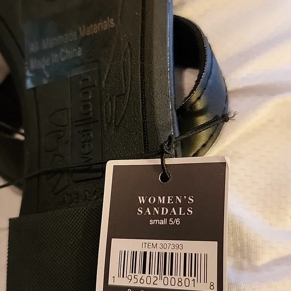 Westloop Women's Strap Sandals with Decorative Sequins and Beads - Picture 5 of 6